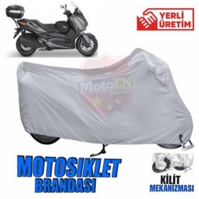 Resim Yamaha X-Max 250 Arka Çanta, G.Kilidi Uyumlu Motosiklet Brandası 