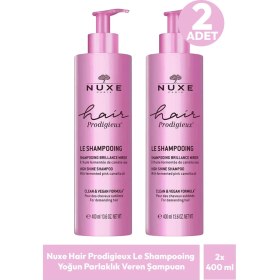 Resim Seddar Collection Nuxe Hair Prodigieux Le Shampooing Yoğun Parlaklık Veren Şampuan 400 ml 2 Adet 