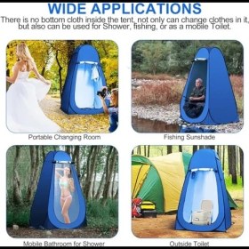 Resim Fırsatkolik Otomatik Kamp Giyim, Duş ve Tuvalet Çadırı 