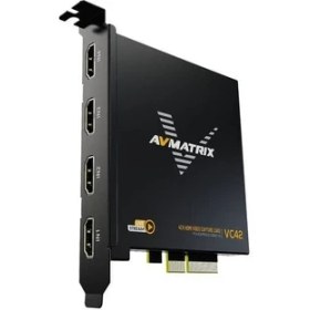 Resim Avmatrix VC42 4-Kanal HDMI Pcıe Capture Kart 