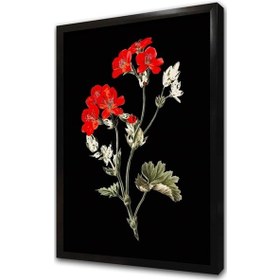 Resim Leylekler Ve Çiçekler Üçlü Çerçeveli Mdf Tablo Seti-172259 