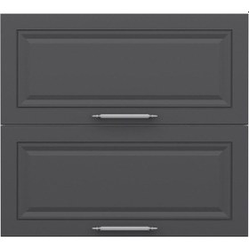 Resim Minar Mutfak Modül Üst 2yk1r 80cm Dolap Byz Mebran C Antrasit 