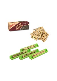 Resim Star Okey Star Domino Zamak Büyük Boy Domino Oyun Seti Metal Domino Taşı Seti Metal 1. Kalite Metal 