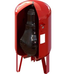 Resim Eagle Tank 100 L 10 Bar Dik Ayaklı Genleşme Tankı 