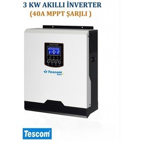 Resim Tescom Vm3000-3000 Watt 24 Volt Akıllı İnverter 40a Mppt 