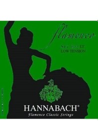 Resim Hannabach 8278lt Flamenko Gitar Teli Alt 3'lü Set Low Rahat Ç 
