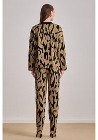 Resim Bomber Çok Renkli Jakarlı Ceket Çok Renkli 