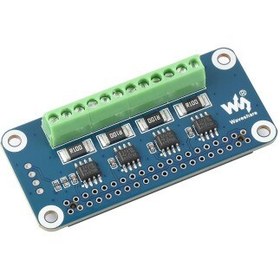 Resim 4 Kanallı Akım/Gerilim/Güç Monitör Raspberry Pi HAT 