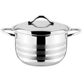 Resim Oms 2005 Mat Şerit 20x10 Cm Çelik Tencere Inox 