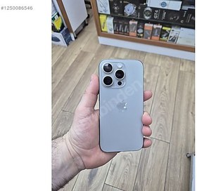 Resim Apple iPhone 15 Pro İkinci El YD | 128 GB | Natürel Titanyum 