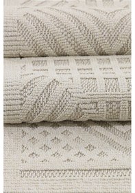 Resim Fava Yumuşak Örgü Bukle Modern Dokuma Halı Çocuk Oturma Odası Halısı Salon Mutfak Halısı Beyaz 