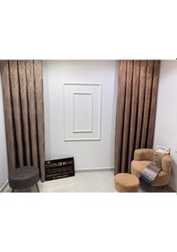 Resim Nivemeshome Pera V-5302 1/3 Sık Pileli Fon Perde Apm Çok Renkli 