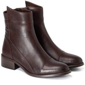 Resim Marrone Brown Bot Kadın 25k11098 Vergelio Skin Boot Marrone Brown 