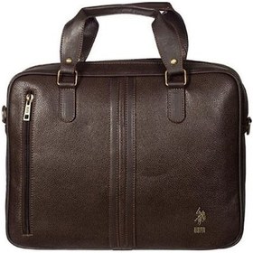 Resim U.S. Polo Assn. Kahve Rölax Unisex Laptop & Evrak Çantası Plevr6 Kahverengi 