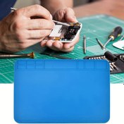 Resim Isıya Dayanıklı Silikon Elektronik Tamir Matı: Cep Telefonunuzu, Bilgisayarınızı ve PCB Kartınızı Lehimleme Isısı Hasarından Koruyun! 