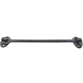Resim Antika Tarz Dekoratif Pirinç Çengeli - 20cm, Oksit 