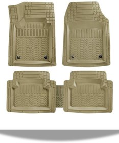 Resim MY JASMİN Toyota Rav4 2013-2018 Model ARON 4D HAVUZLU BEJ PASPAS 