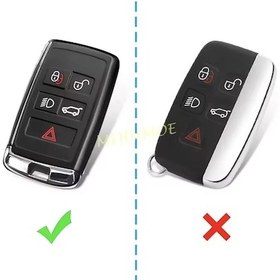 Resim Range Rover Şeffaf Anahtar Kılıfı 2018-2025 