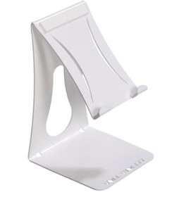 Resim VOLL BLUME Voll Violett (Beyaz) METAL Cep Telefon Tutucu ve Tablet Standı 