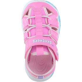 Resim Skechers Play Scene Splash Bebek Pembe Sandalet (303162N-PKLP) 