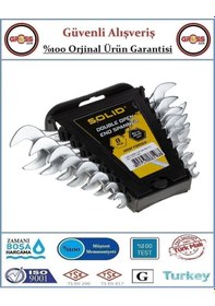 Resim Solid Profesyonel Açık Ağız Anahtar Takımı - 8 Parça 
