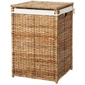 Resim IKEA Branas Çamaşır Sepeti Rattan, 80 Litre 