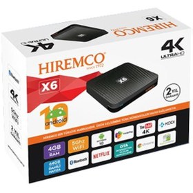 Resim Hiremco X6 Android 10 Tv Box 