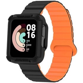 Resim Xiaomi Redmi Mi Watch Lite 1 Kordon Double Color Magnetic Strap 105-bh52 