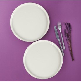 Resim Güral Porselen Bilbao Pırlanta Servis Tabağı 3 Parça 27 CM 