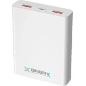 Resim Enerx Powerbank 10000 Mah 2.1 Amper Beyaz ENR-P10C 