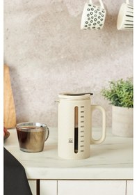 Resim Karaca Vini French Press 1000 Ml Krem Krem 