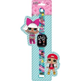 Resim MiniFlak Lisanslı L.O.L SURPRISE! LOL5090 Pembe-Mavi Çocuk Kol Saati 