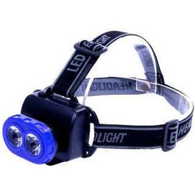 Resim Çift Başlı Pilli Kafa Lambası Wt-059 Altın - Siyah 