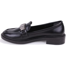 Resim Dagoster DZA07-863702 Siyah Günlük Loafer Kadın Ayakkabı 