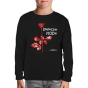 Resim Lord T-Shirt Depeche Mode - Violator Siyah Çocuk Sweatshirt 