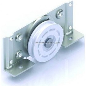 Resim Lucido Maxi80 Ay Ayarlı Sürme Dolap Makarası Sürgü Kapak Tekeri 