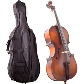 Resim Manuel Raymond MC12GEM Çello (1/2 Mat) | El Cilası Doğal Ahşap Dokusu 