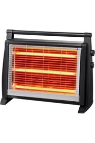 Resim AyrStore LX 2831 1800 W Siyah Buharlı Quartz Isıtıcı 