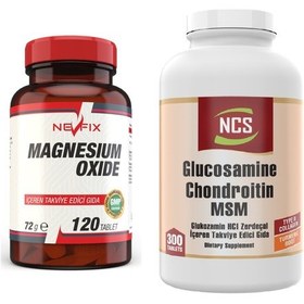 Resim Ncs Glukozamin Kondroitin Msm 300 Tablet Magnezyum 120 Tablet 