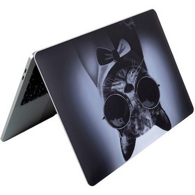 Resim Apple Uyumlu MacBook Air 13.6 İnç Kılıf M2 M3 M4 M5 Yapıştırma Laptop Kaplama A3449 A3240 Siyah 