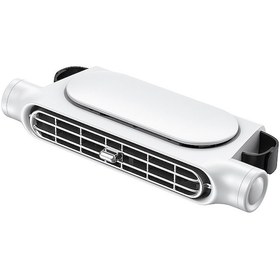 Resim Turbo Koltuklu Araç Fanı-beyaz 