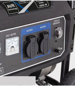 Resim NUBLADO Benzinli Jenerator 3,5 Kw 2800 Watt Sg3200x Ev Iş Kamp Orman Elektrik Jeneratör. 