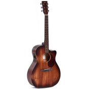 Resim Ditson GC-15E-AGED Elektro Akustik Gitar (Aged) 