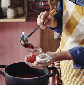 Resim IKEA ölçülü kepçe, paslanmaz çelik-kayın, 32 cm 