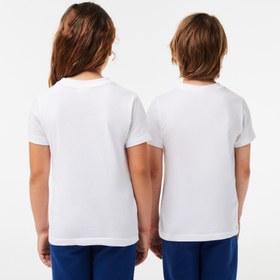 Resim Lacoste Classic Çocuk Beyaz T-shirt 