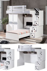 Resim Setay Ranza , Çizgi Ranza Karyola Dolap 