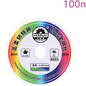 Resim Lcd Ekran Ayırıcı Yüksek Sertlik Kesme Onarım Hattı 100M 0.035Mm 