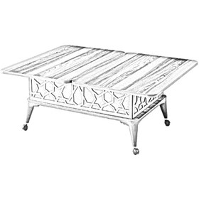 Resim ZERENLAND 151 Akıllı Sehpa, Sihirli Sehpa, Orta Sehpa, Laptop Masası, Masaya Dönüşen Sehpa 