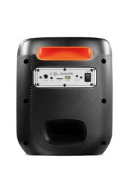 Resim Maybax MIO Taşınabilir Mikrofonlu 40 W Parti Kablosuz Mikrofon Kumandalı Bluetooth Hoparlör Led Işıklı 