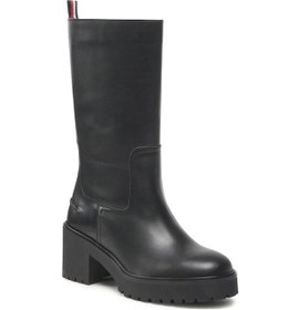 Resim Tommy Hılfıger Kadın Çizme Fw0fw06773 Bds Siyah 
